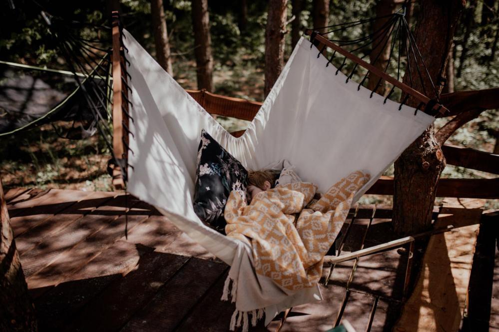 Jurty Z Widokiem, Prywatna Balia- Dzikolas Glamping Krasnobród Kültér fotó