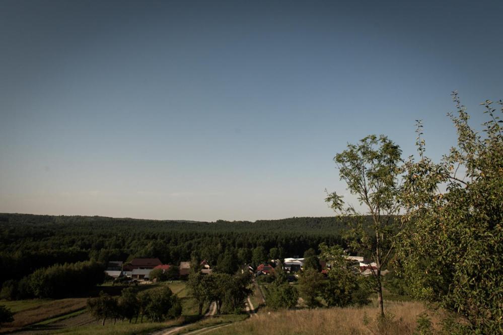Jurty Z Widokiem, Prywatna Balia- Dzikolas Glamping Krasnobród Kültér fotó