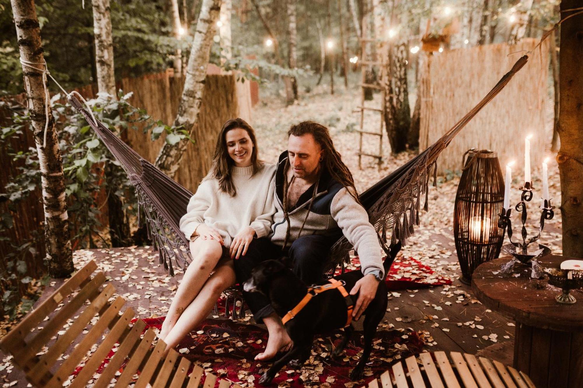 Jurty Z Widokiem, Prywatna Balia- Dzikolas Glamping Krasnobród Kültér fotó